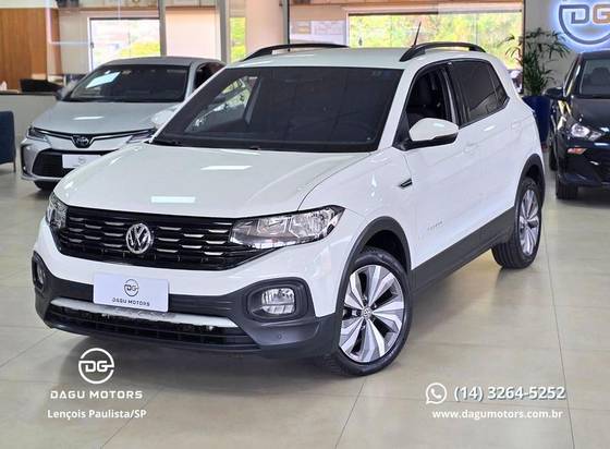 VOLKSWAGEN T-CROSS 1.0 200 TSI TOTAL FLEX COMFORTLINE AUTOMÁTICO